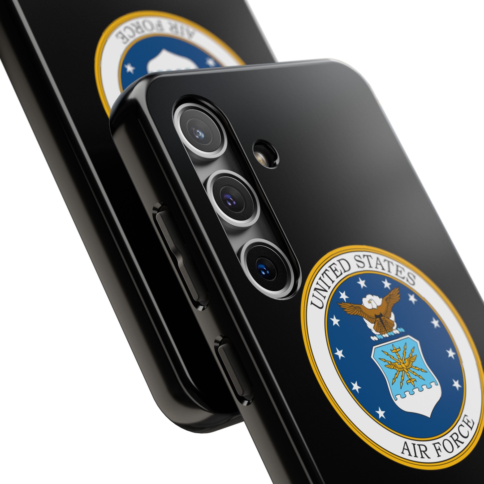 USAF Tough Phone Case — Personalized United States Air Force Emblem