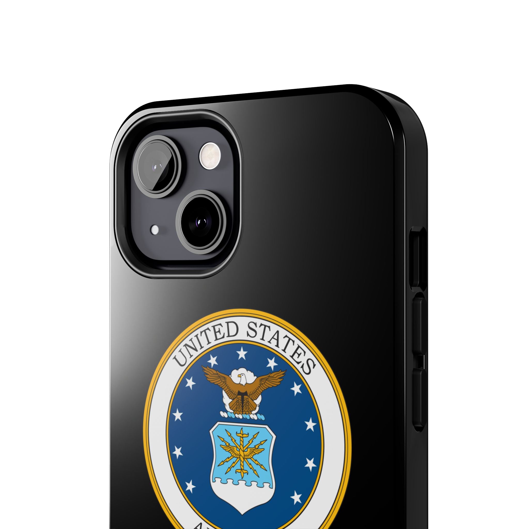 USAF Tough Phone Case — Personalized United States Air Force Emblem
