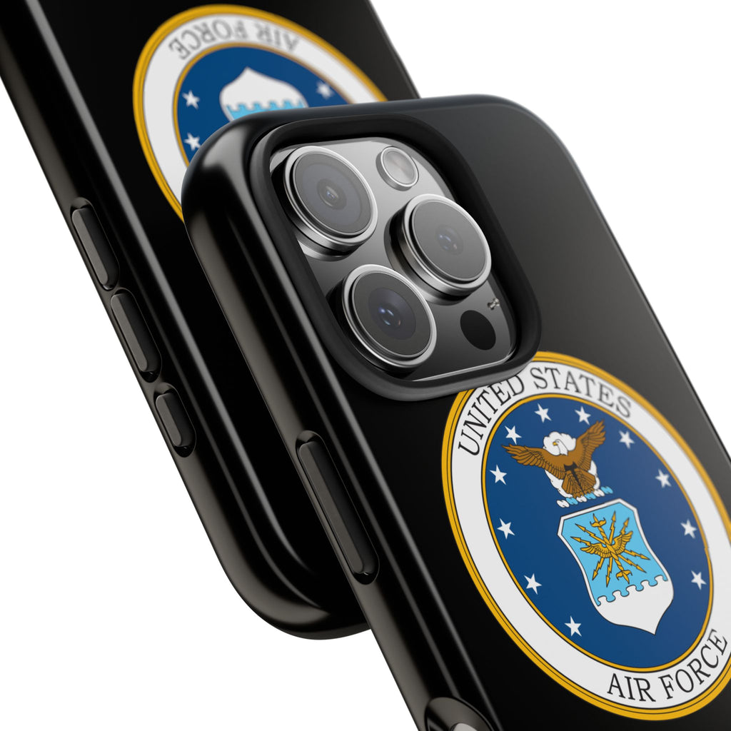 USAF Tough Phone Case — Personalized United States Air Force Emblem