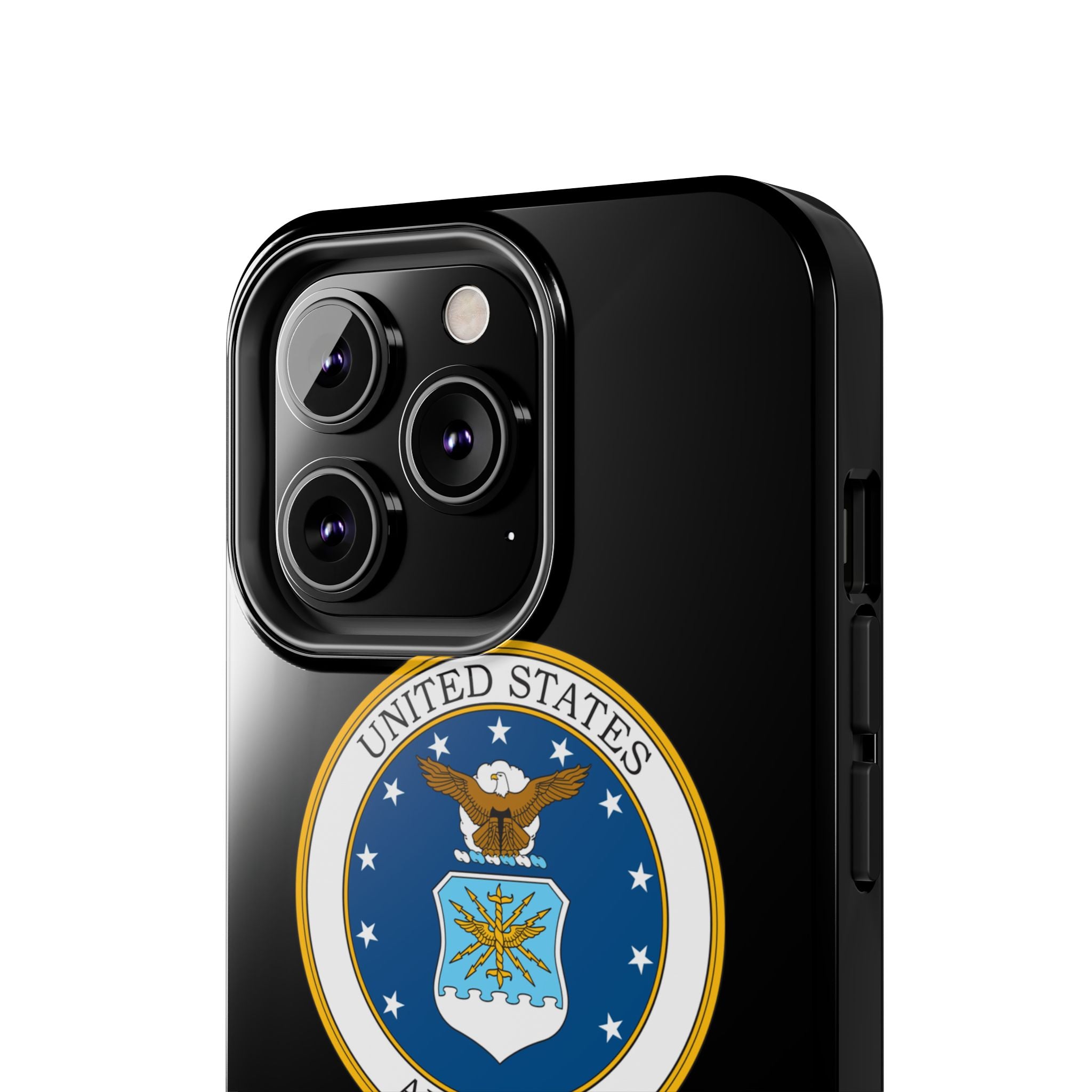 USAF Tough Phone Case — Personalized United States Air Force Emblem