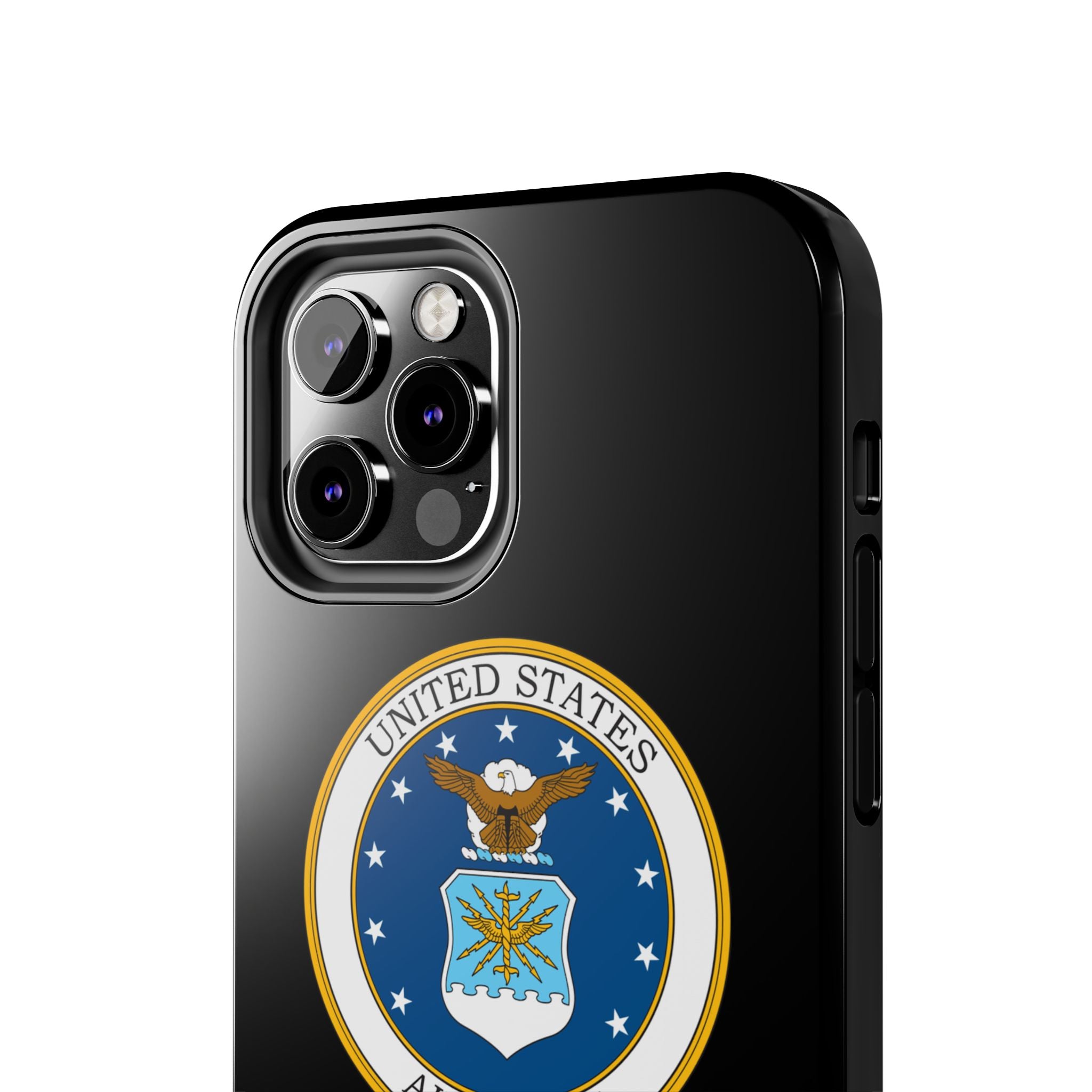 USAF Tough Phone Case — Personalized United States Air Force Emblem