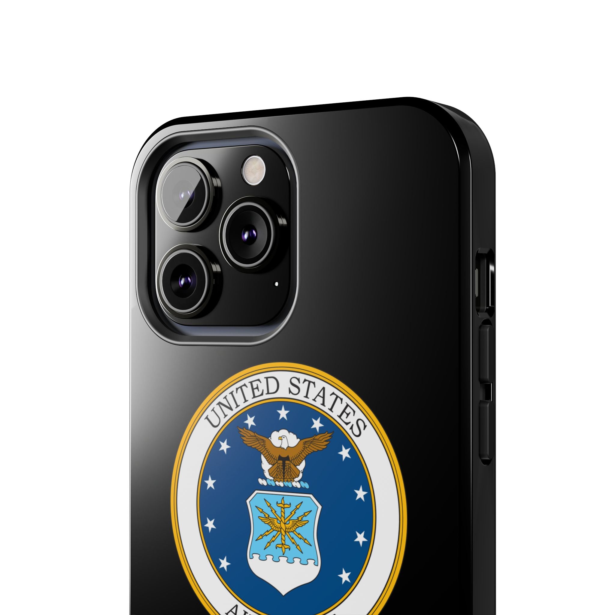 USAF Tough Phone Case — Personalized United States Air Force Emblem