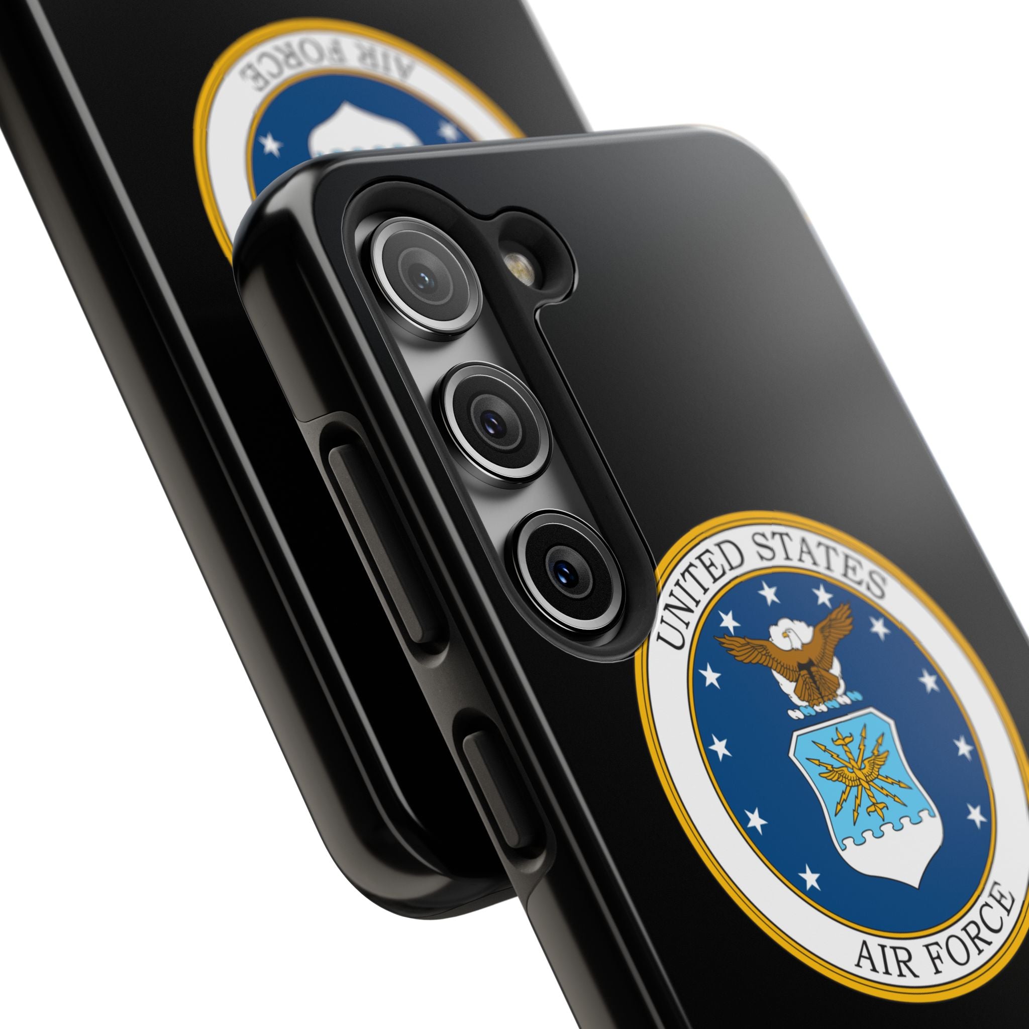 USAF Tough Phone Case — Personalized United States Air Force Emblem